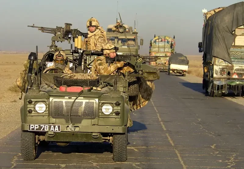 Британский «уазик» собирается на покой